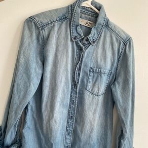 Denim button up shirt